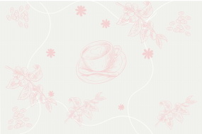 淡雅手绘元素底纹图片